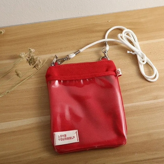 J-Hope style Red Messenger Tour Bag