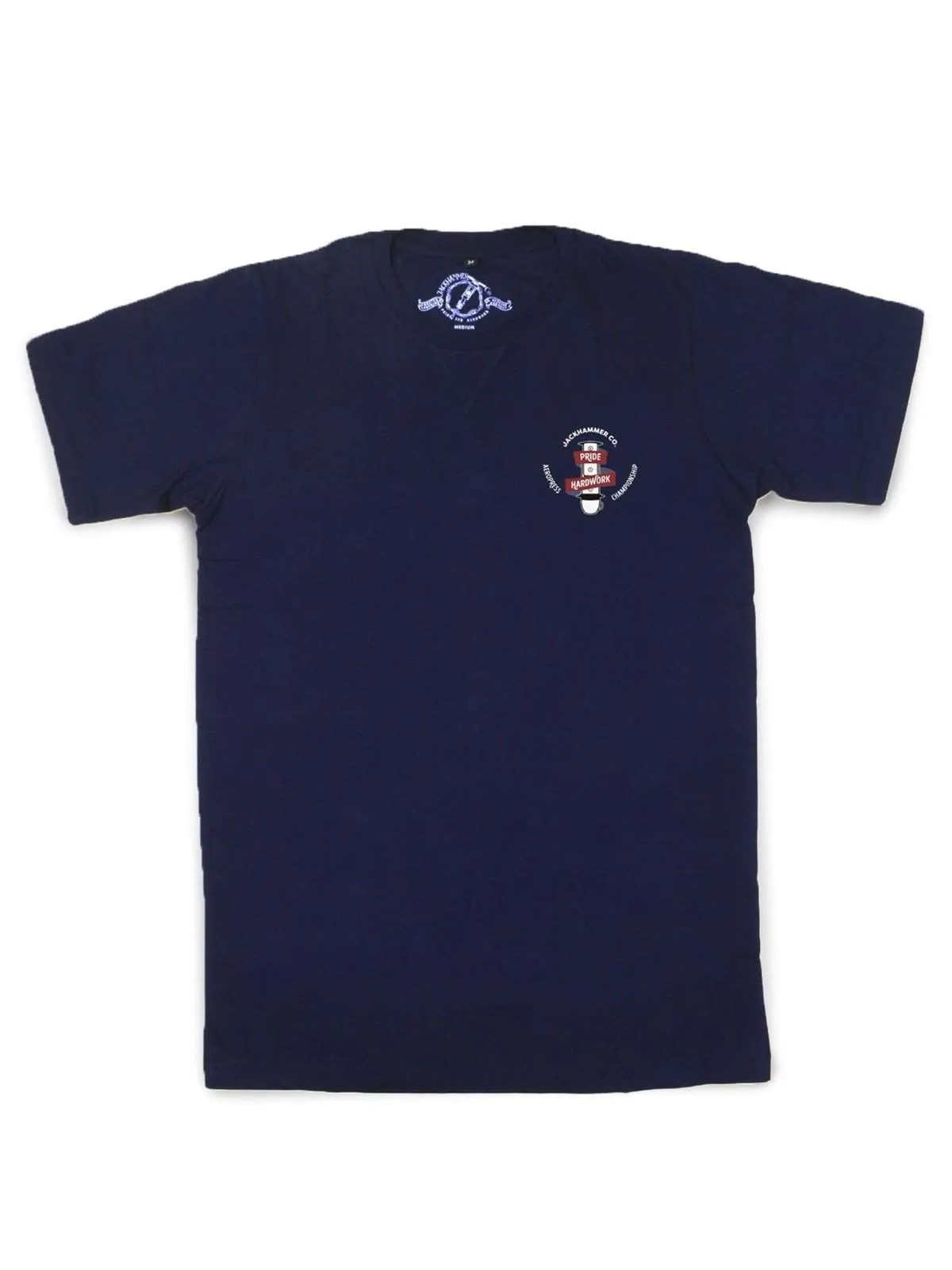 Jackhammer Aeropress Champions Tee Navy