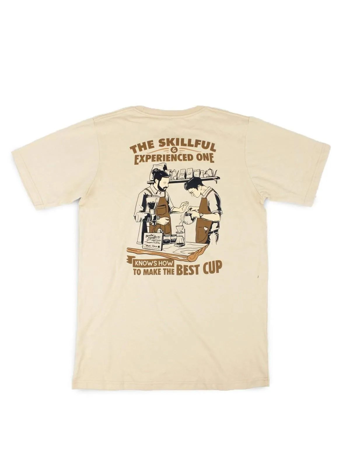 Jackhammer Barista Apprentice Tee Cream