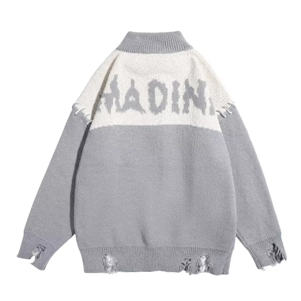 Japanese Retro Loose Cardigan Sweater