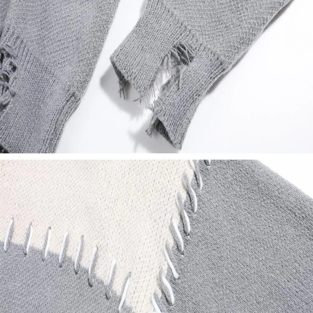 Japanese Retro Loose Cardigan Sweater
