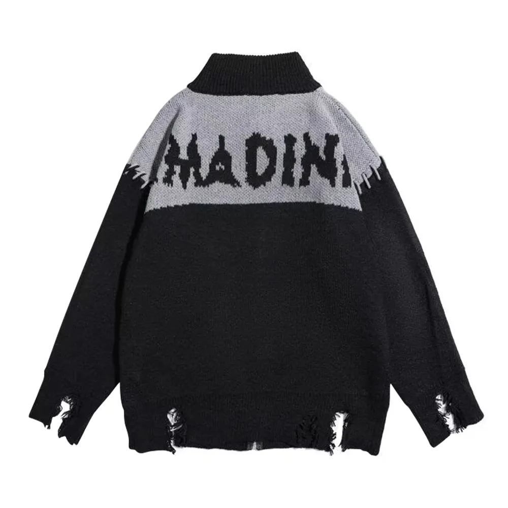 Japanese Retro Loose Cardigan Sweater