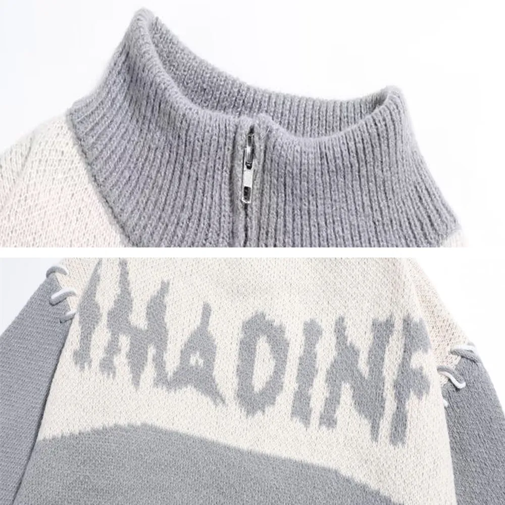 Japanese Retro Loose Cardigan Sweater
