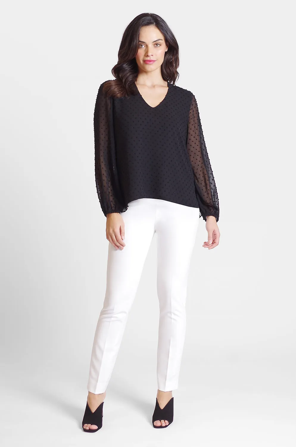 Jasmine Pant - Castle Stretch: FINAL SALE