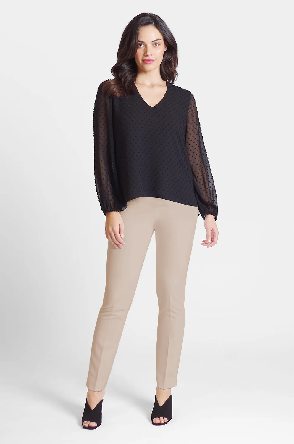 Jasmine Pant - Castle Stretch: FINAL SALE