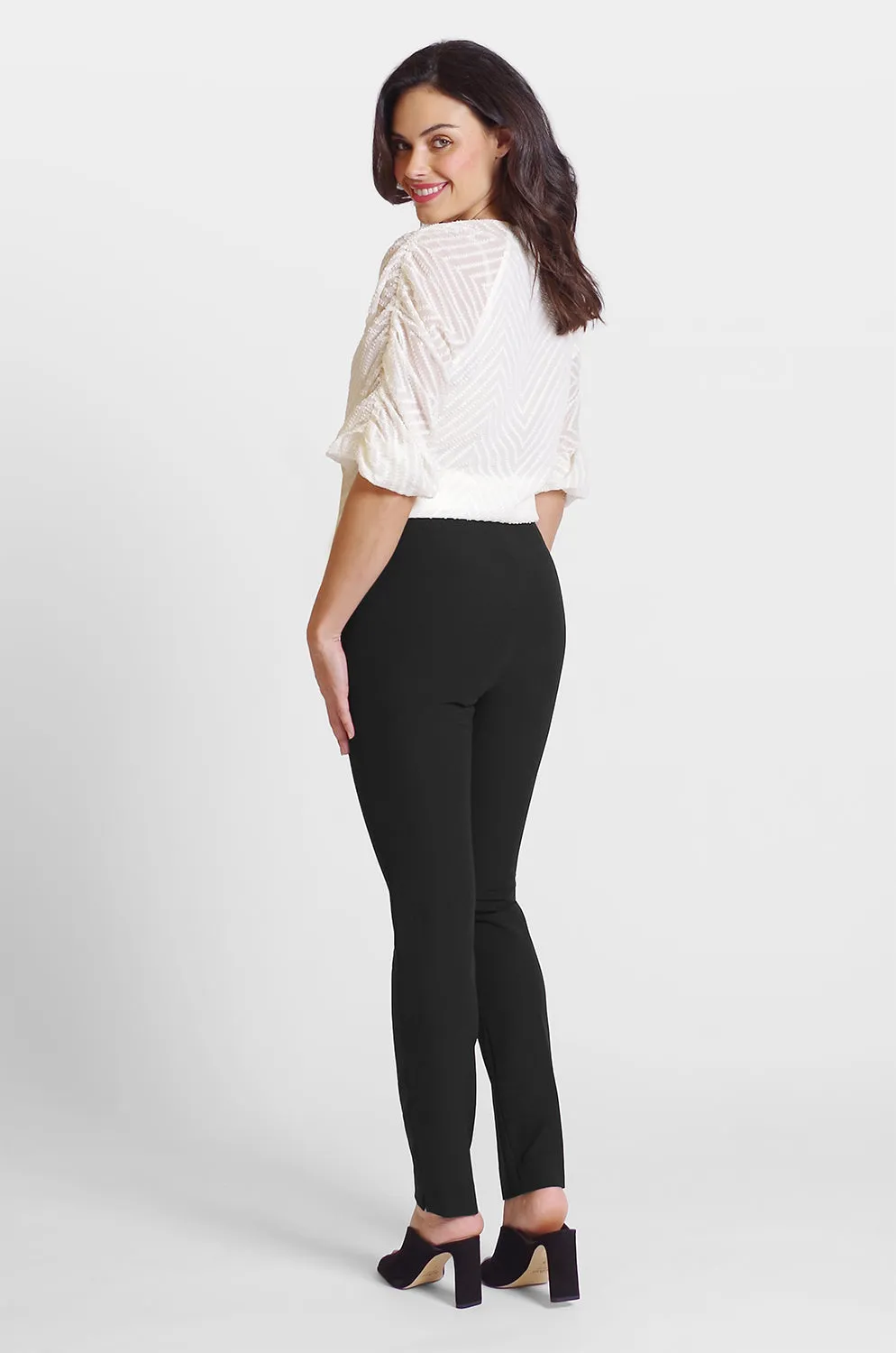 Jasmine Pant - Castle Stretch: FINAL SALE