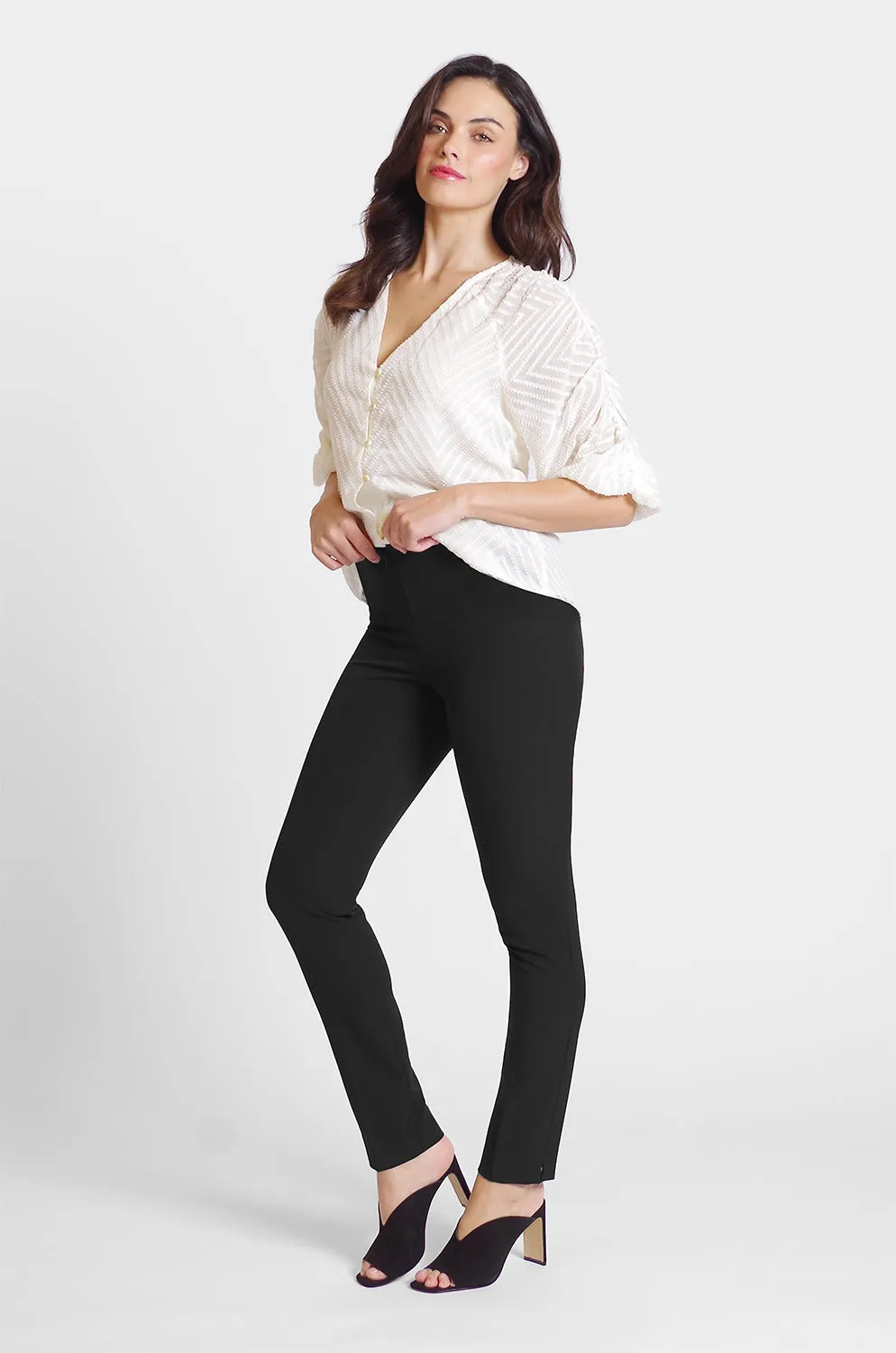 Jasmine Pant - Castle Stretch: FINAL SALE