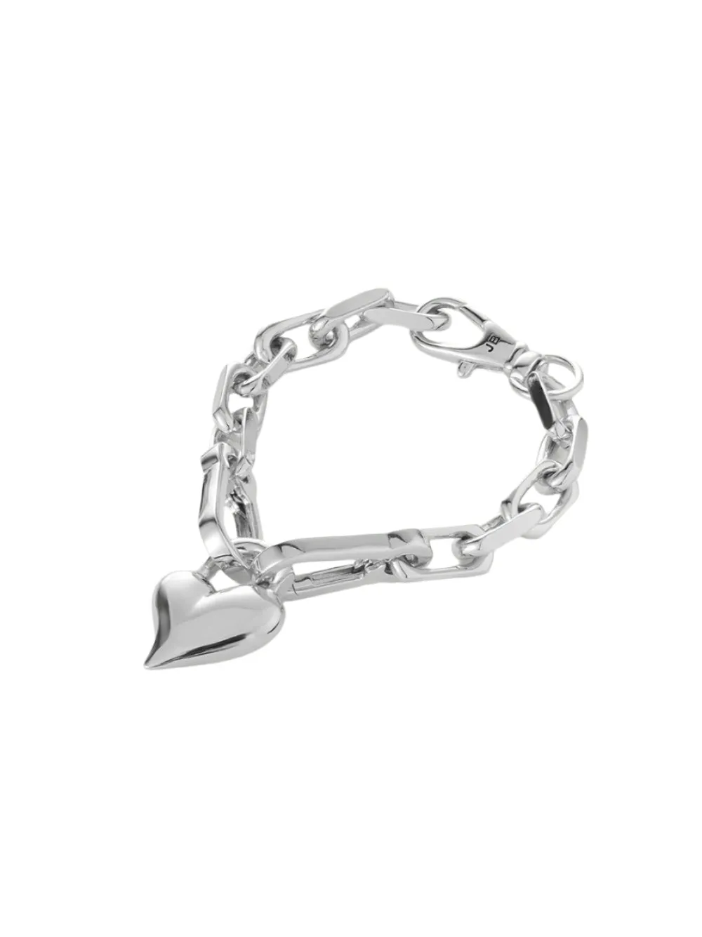 Jenny Bird Padlock Heart Chain Bracelet (More Colors)