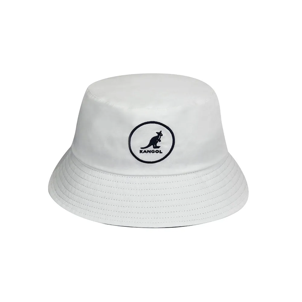 Kangol - Cotton - Bucket Hat - White