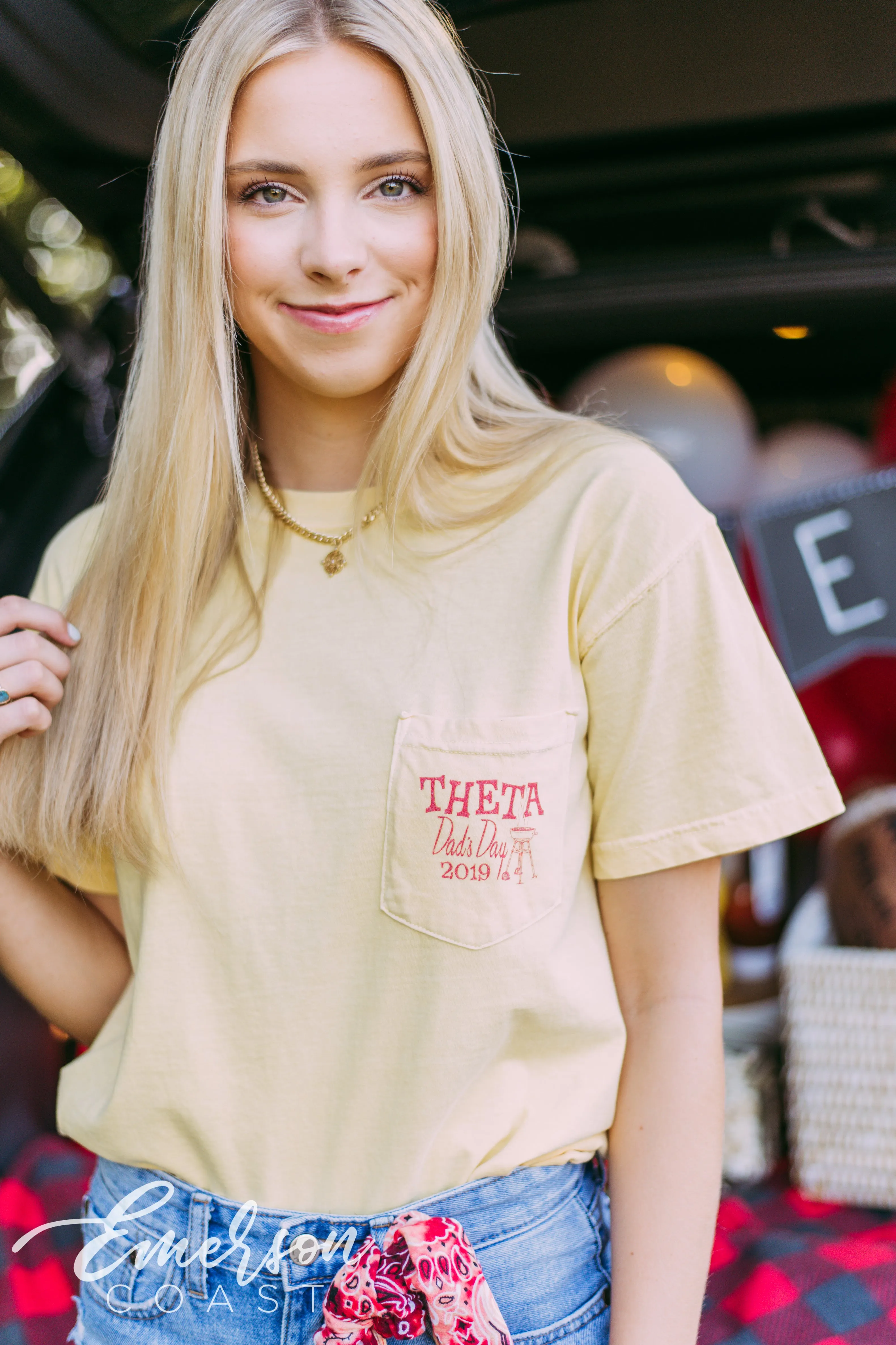 Kappa Alpha Theta Raised By The Best Dads Day Tee