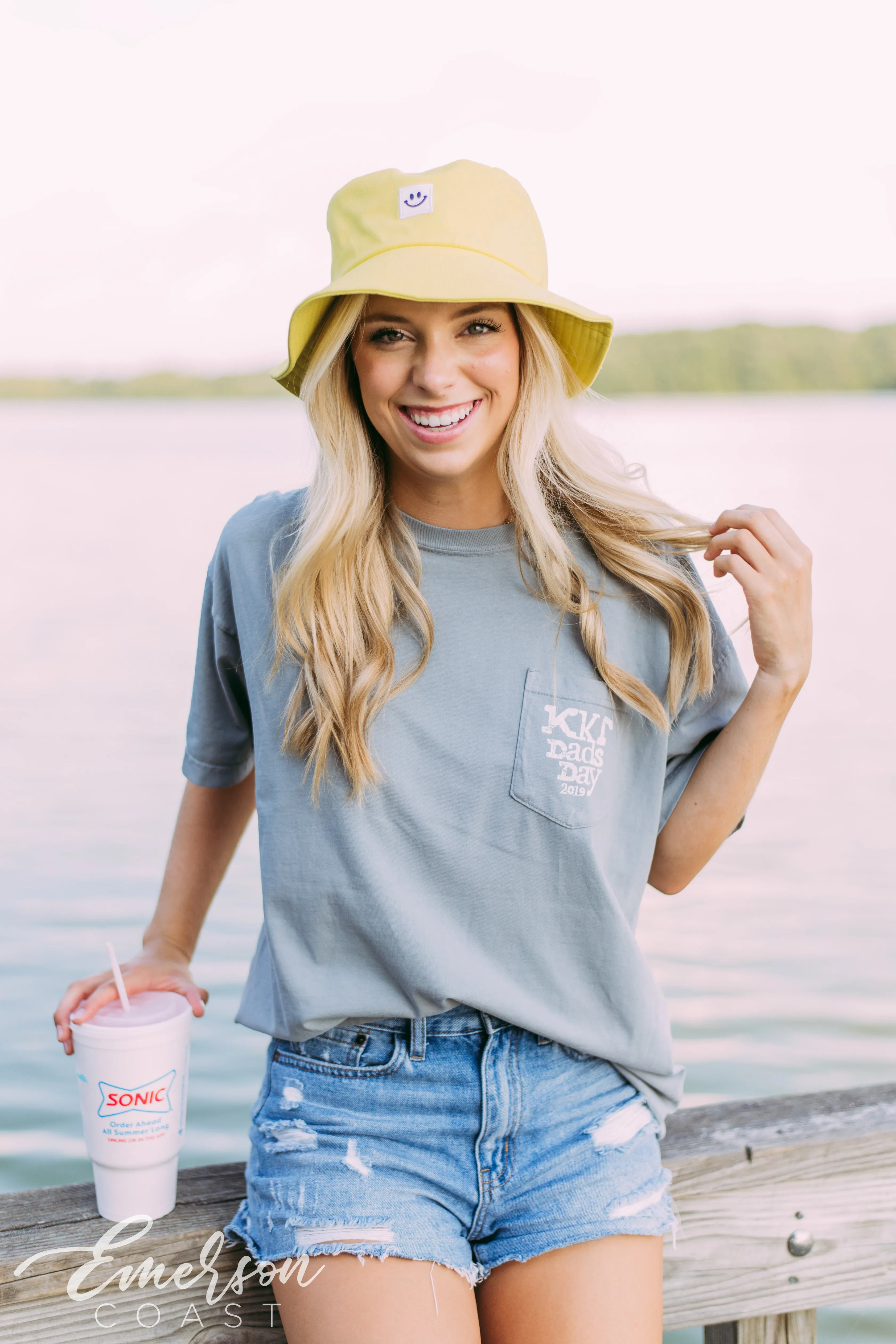 Kappa Kappa Gamma Dad's Day Sunset Tee