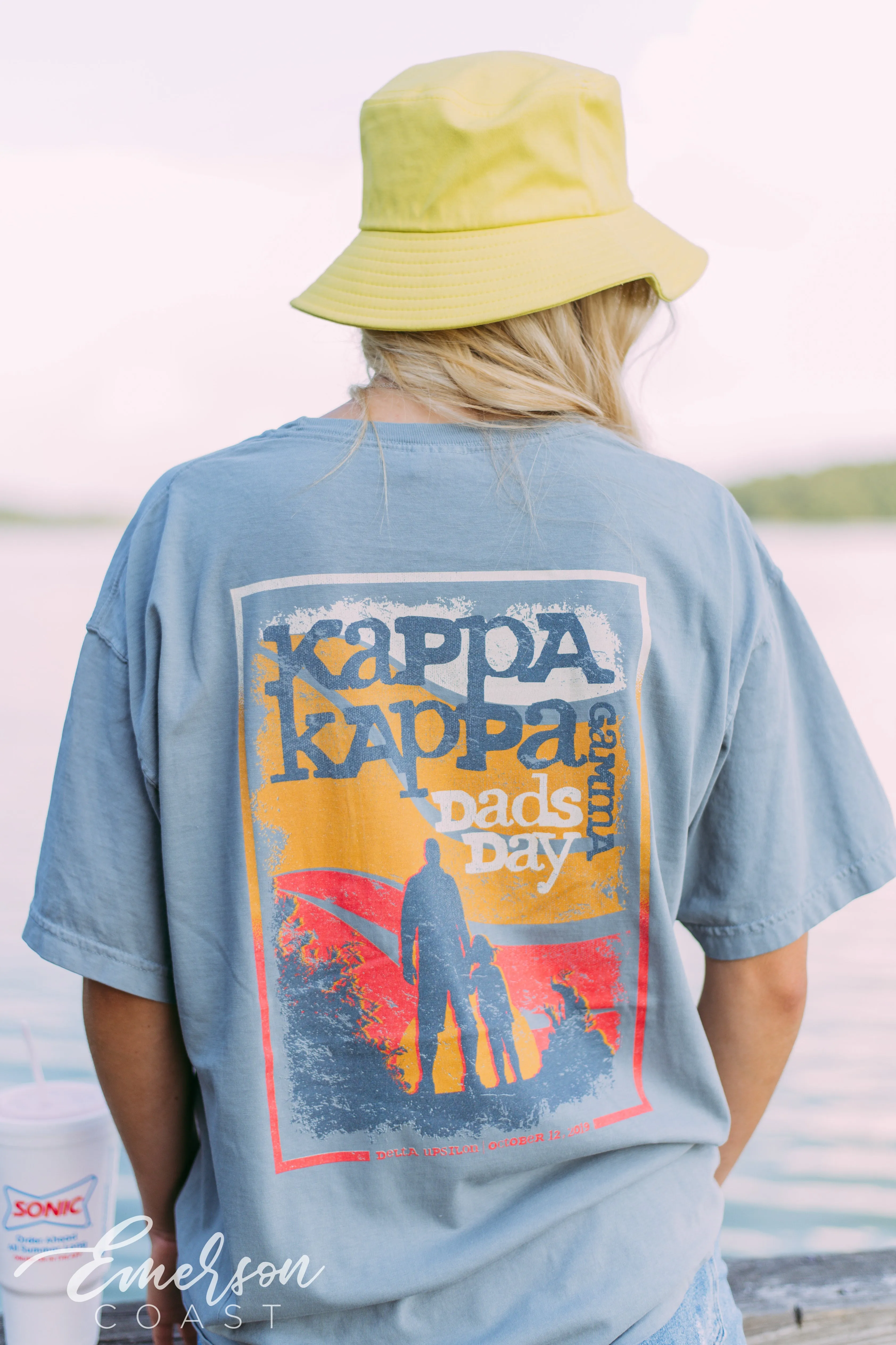 Kappa Kappa Gamma Dad's Day Sunset Tee