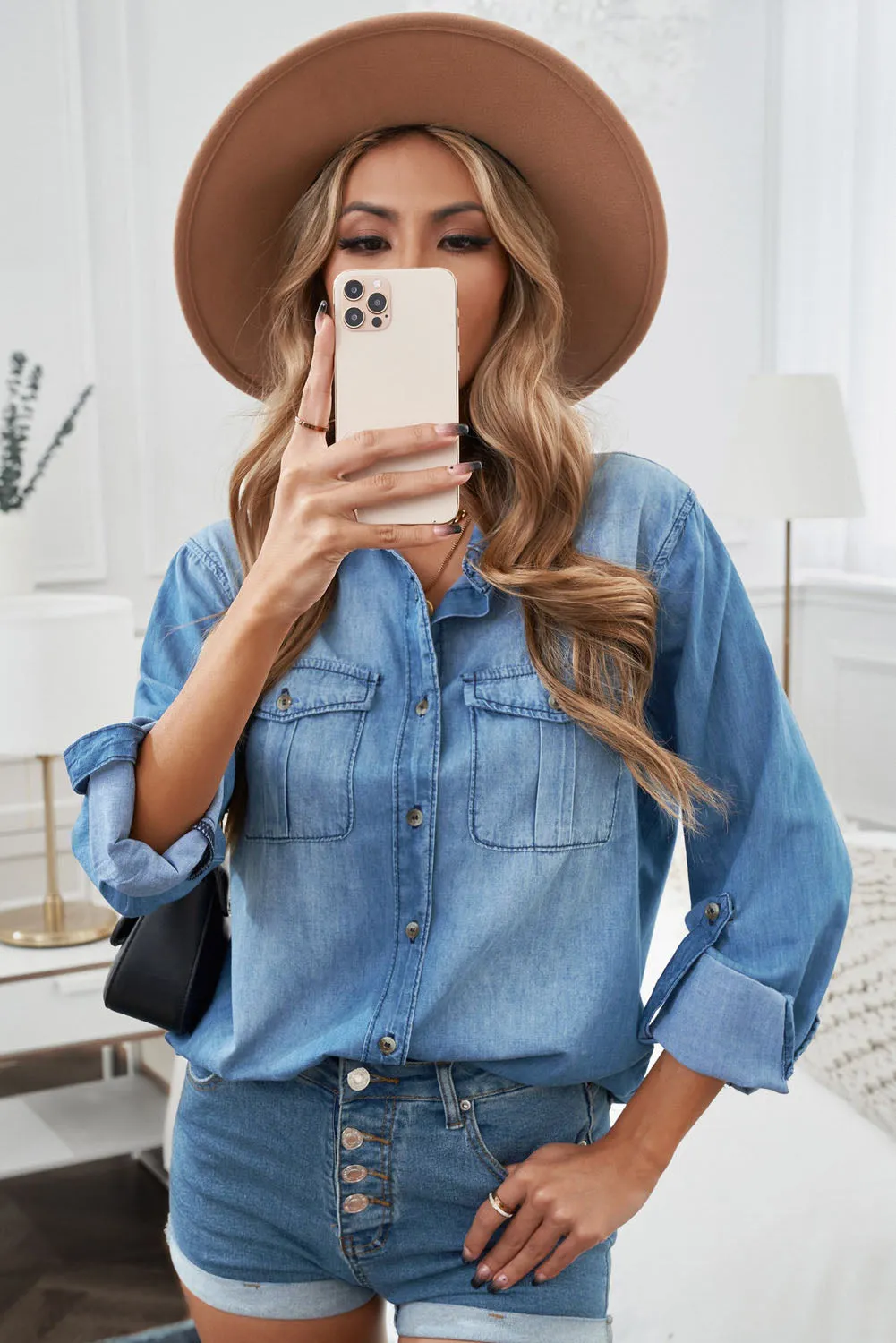 Karine Denim Shirt