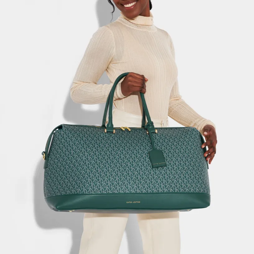 Katie Loxton Emerald Green Signature Weekend Bag