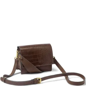 Katie Loxton Mini Orla Crossbody Bag - Chocolate