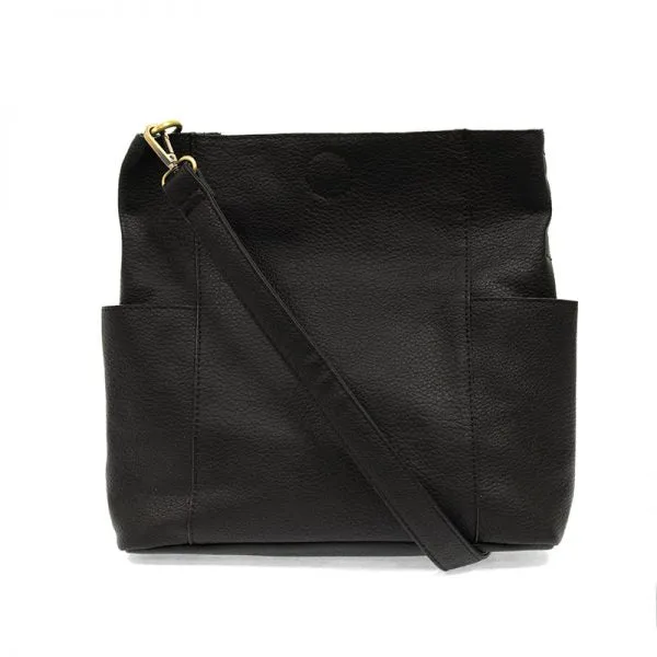 KAYLEIGH SIDE POCKET BUCKET BAG