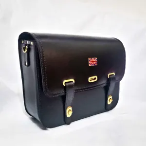 KB-TRLSB - Triumph Bonneville Latched Saddle Bag w/ Union Jack Pin