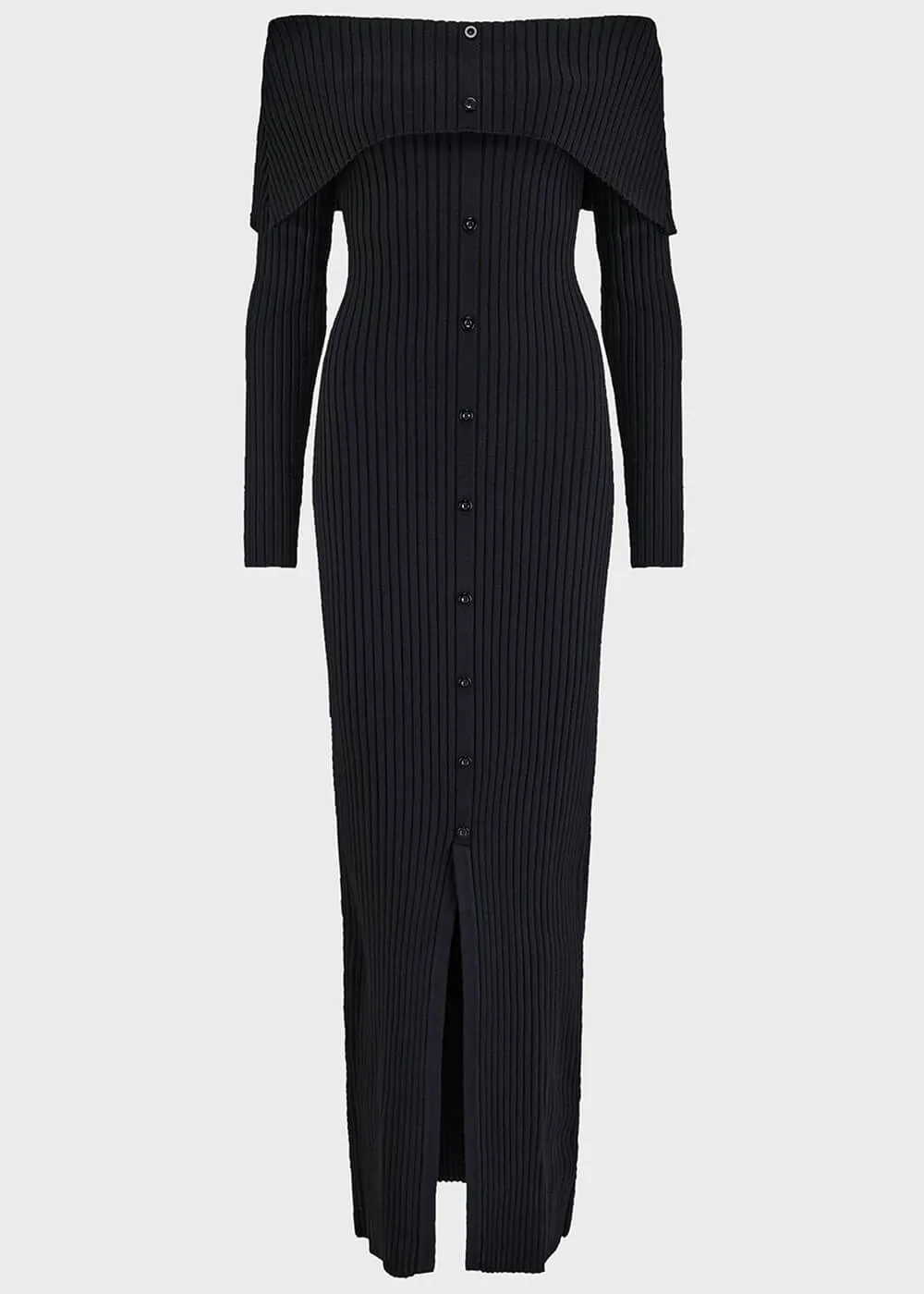 Killstar Kihilist Shadow Empress Maxi Dress Black