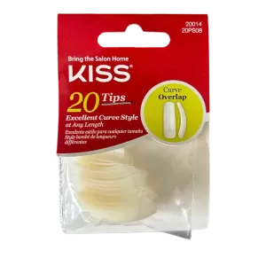 Kiss 20PS - CURVE OVERLAP NAILS BAG (M18)