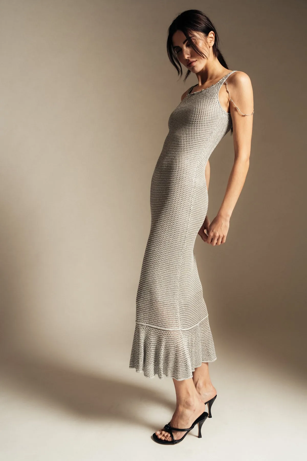 LANVIN | LONG SLEEVELESS DRESS