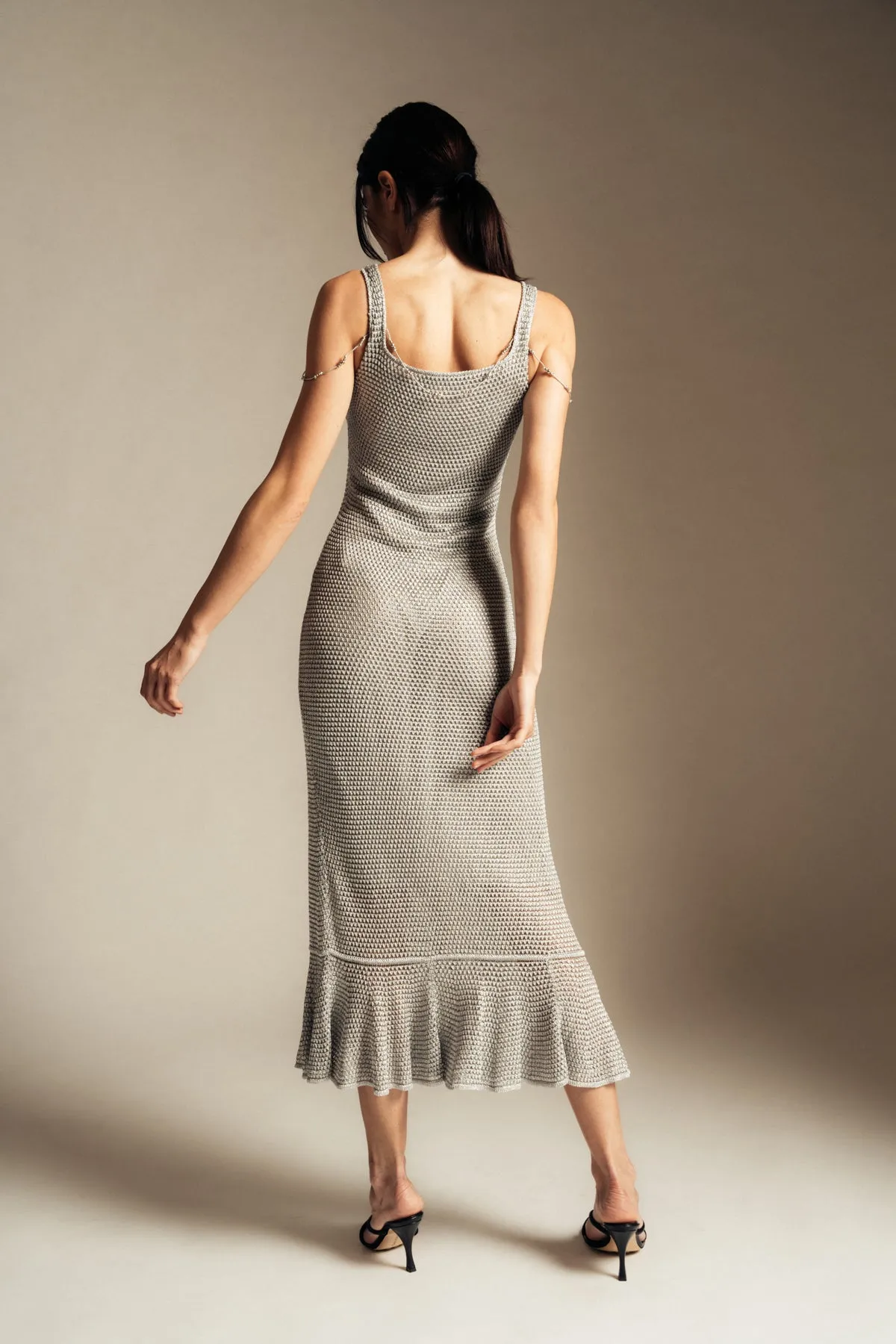 LANVIN | LONG SLEEVELESS DRESS