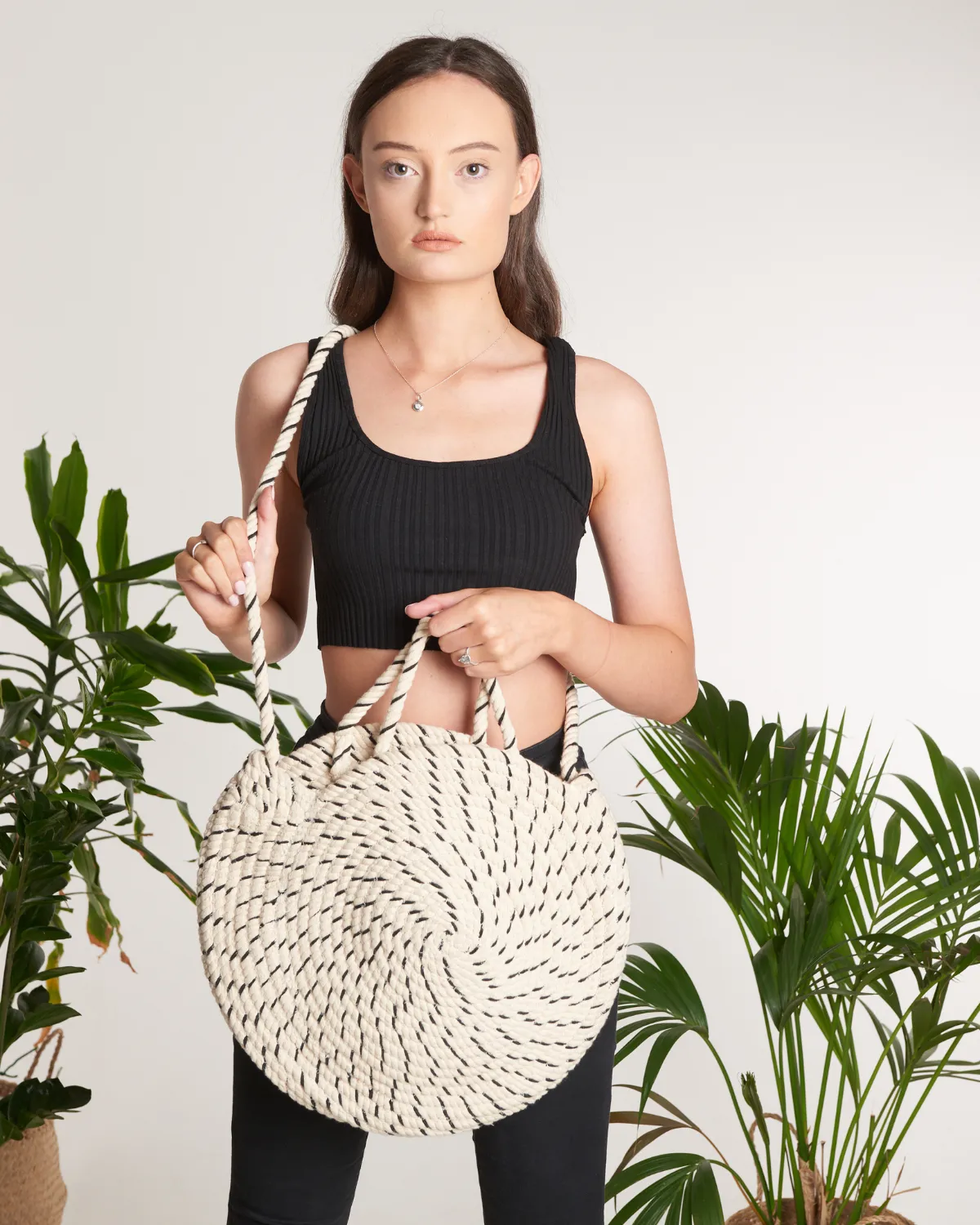 Large Cotton Rope Bag