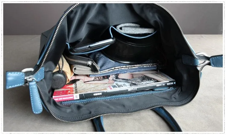 Large Womens Black Leather Work Handbag Purse Leather Crossbody Purse Shoulder Bag for Ladies