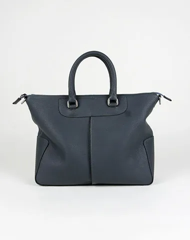 Large Womens Black Leather Work Handbag Purse Leather Crossbody Purse Shoulder Bag for Ladies