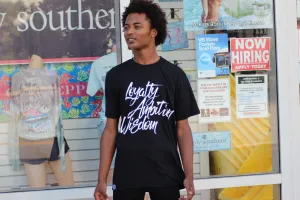 L.A.W Black Script T-shirt