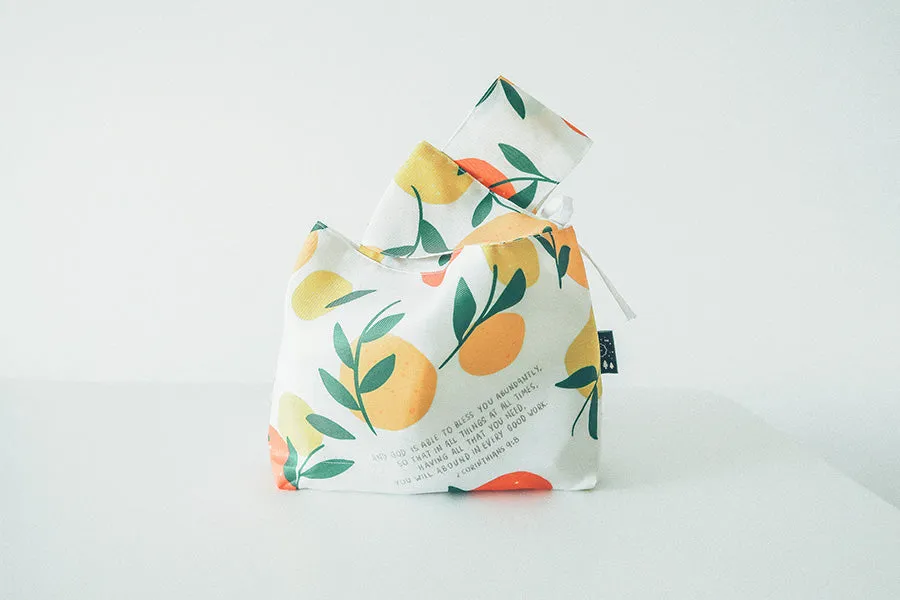 Lemon And Oranges - God Is Able To Bless You Abundantly {Lunch Bag}