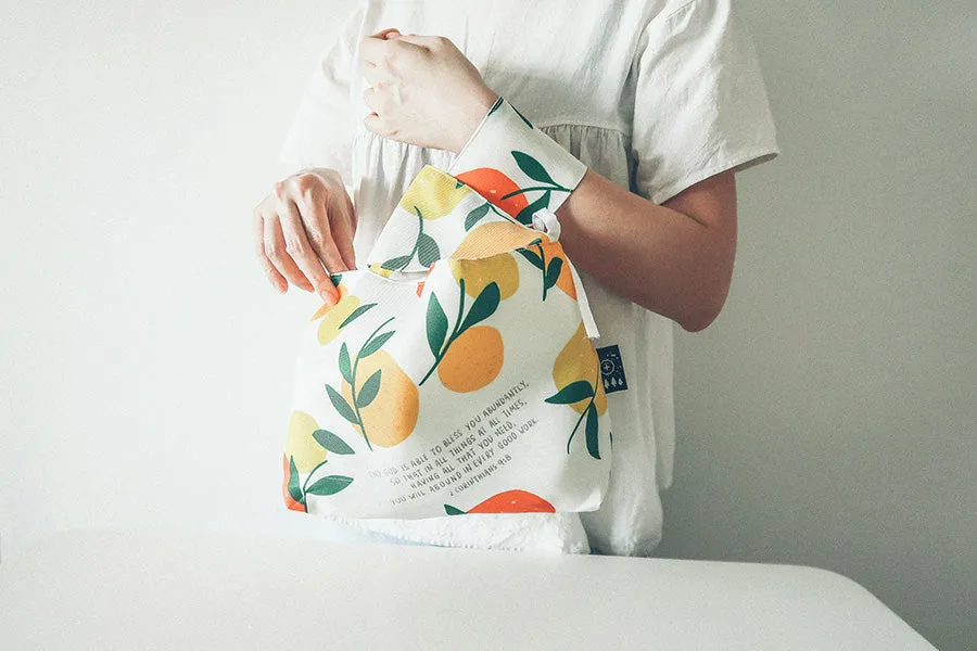 Lemon And Oranges - God Is Able To Bless You Abundantly {Lunch Bag}