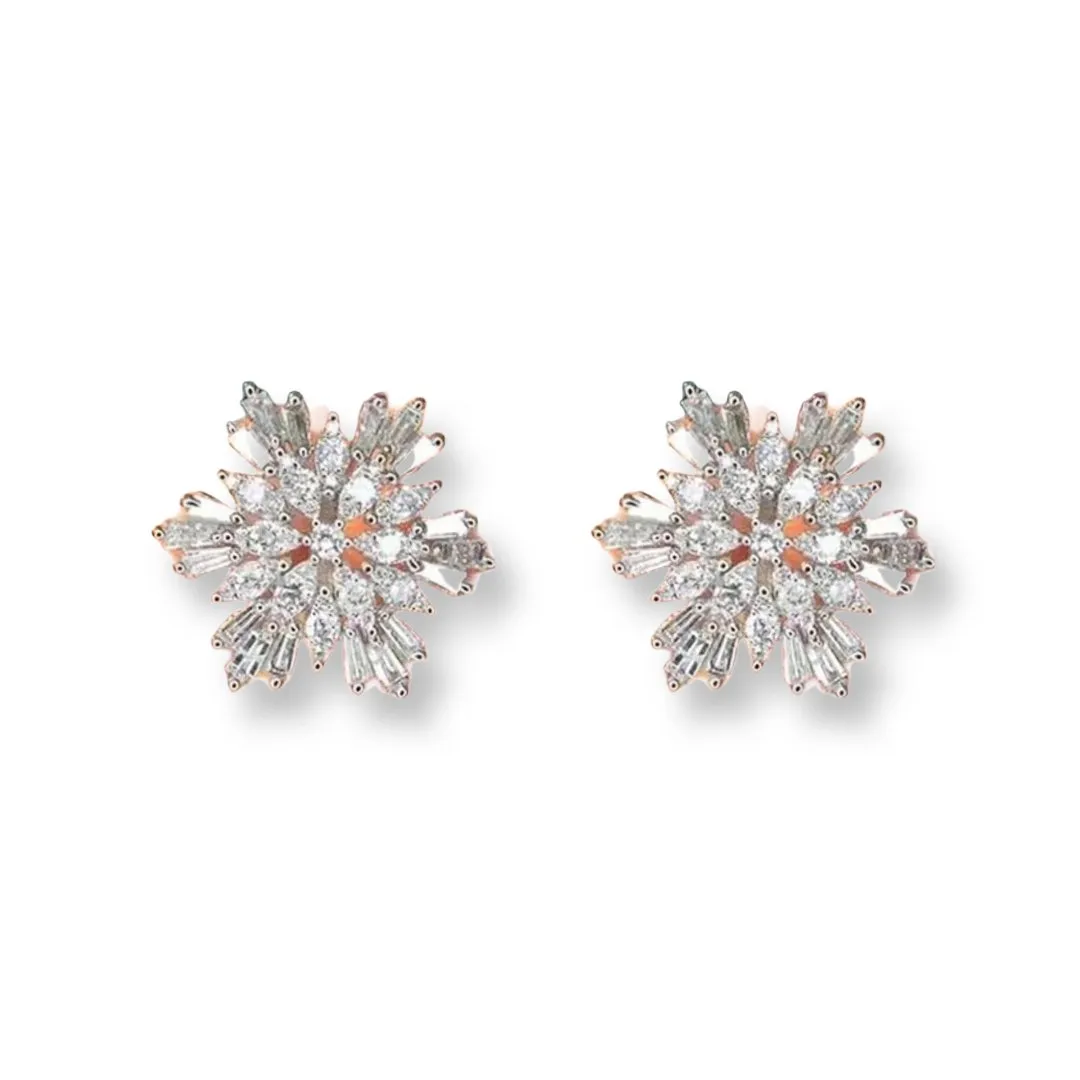 Let It Snow Swarovski Stud Earrings