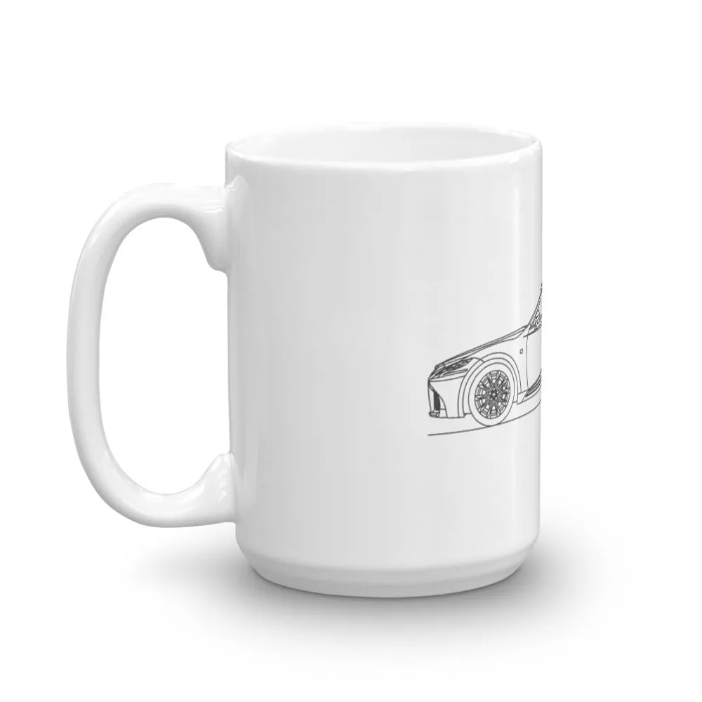 Lexus LS 500h Silhouette Mug