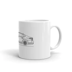 Lexus LS 500h Silhouette Mug