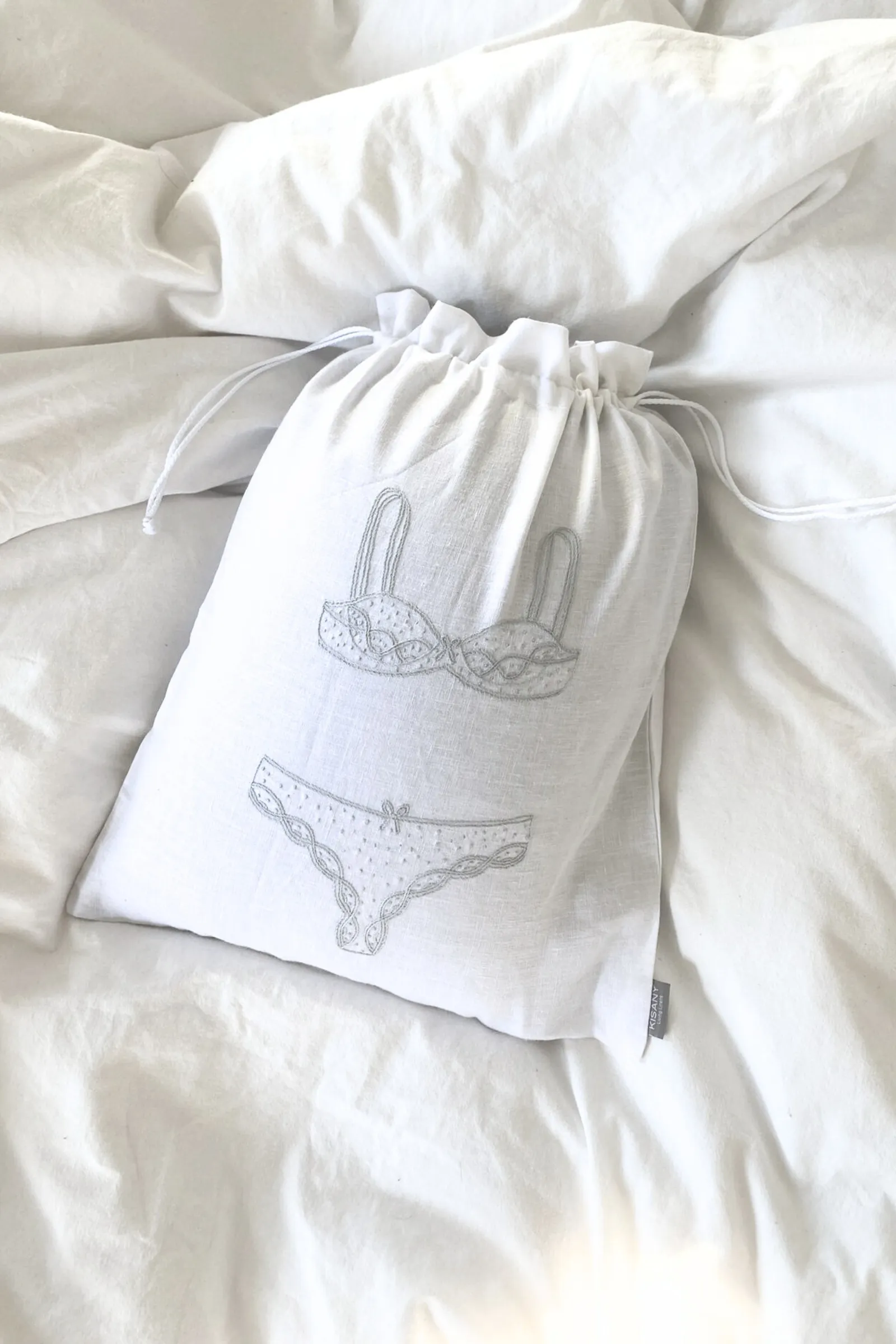 Lingerie Bag - Grey