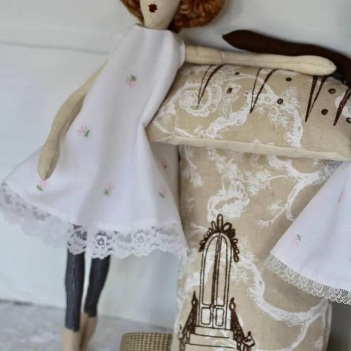 Lisbeth- Couture Rag Doll
