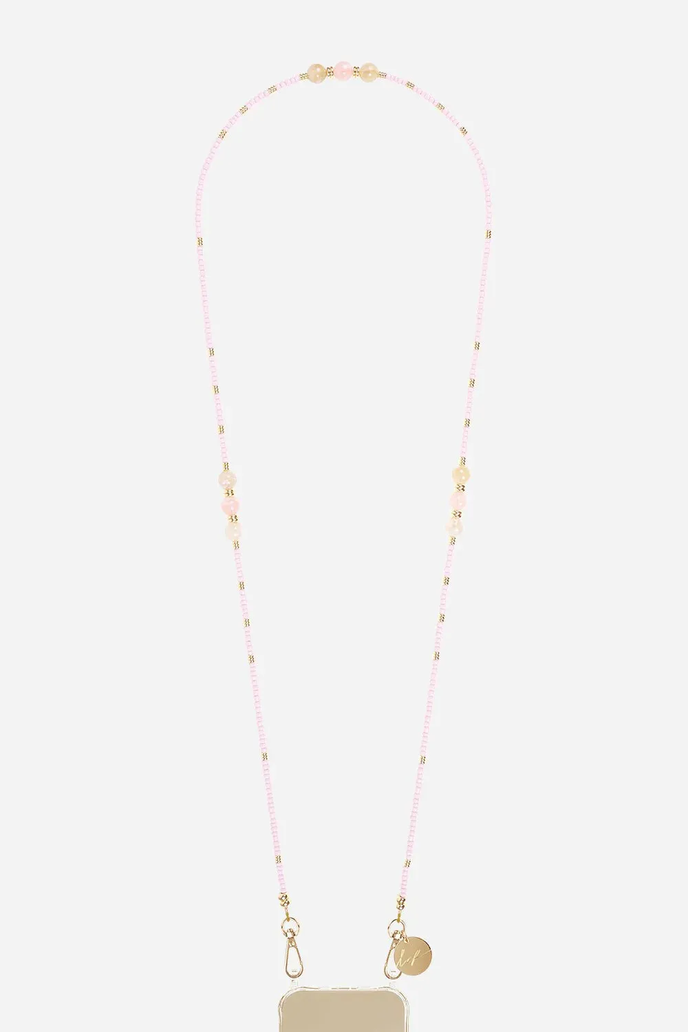 Long Chain Iris Pink 120cm