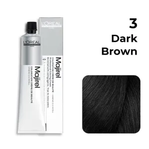 Loreal professional Paris Hair Colour Majirel 3 Dark Brown