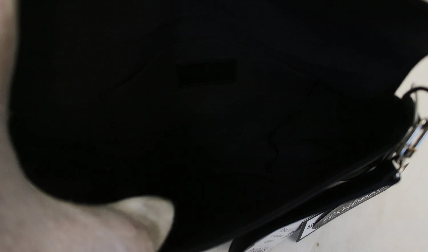 LOUIS VUITTON Black Epi Leather Segur Pochette Bag