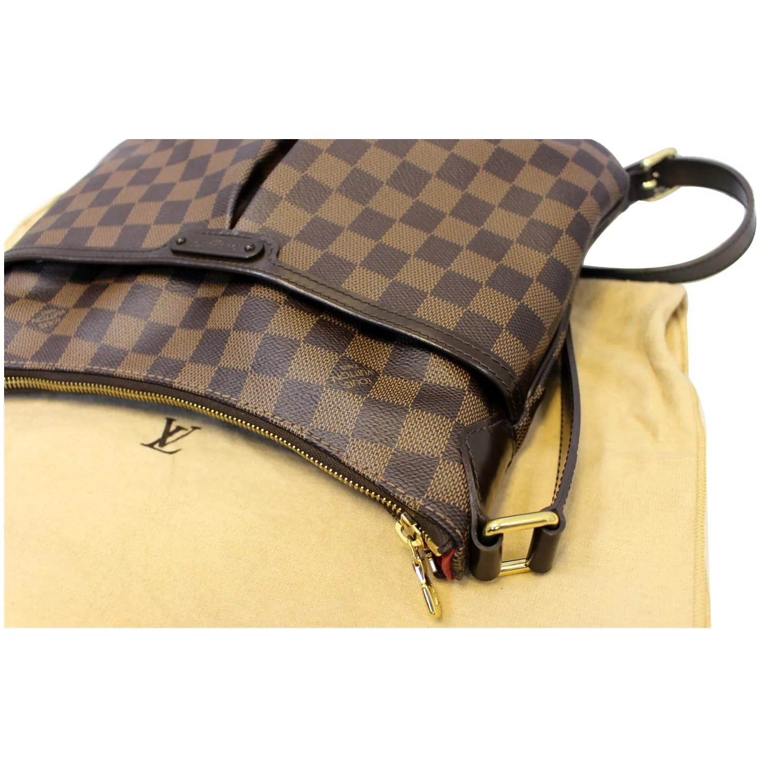 LOUIS VUITTON Bloomsbury PM Damier Ebene Shoulder Bag