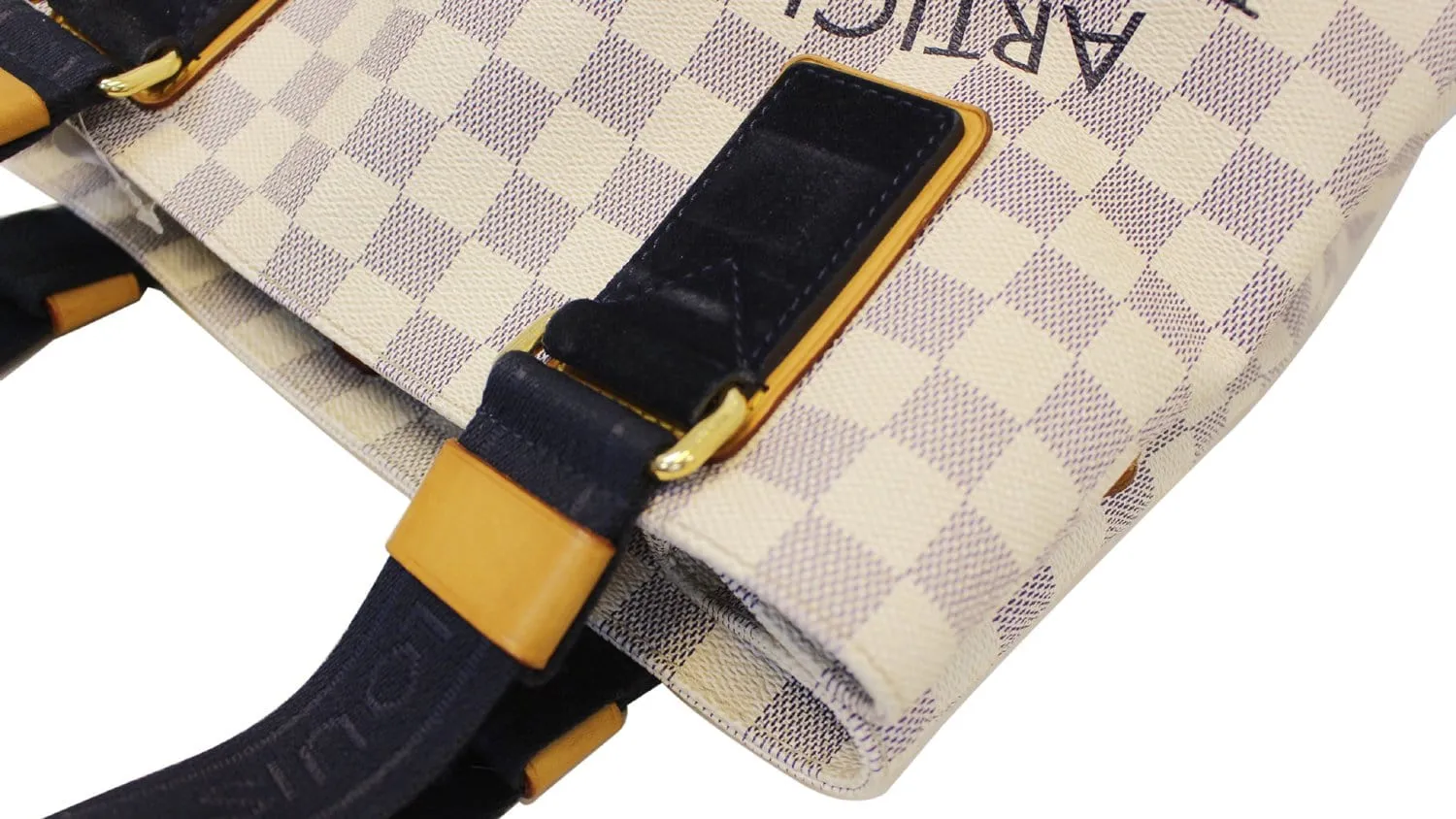 LOUIS VUITTON Damier Azur Canvas Cabas PM Beach Bag Limited