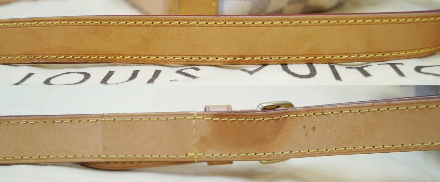 LOUIS VUITTON Damier Azur Canvas Noe BB Shoulder Crossbody Bag