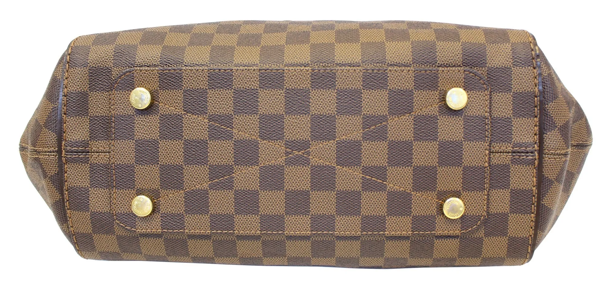 LOUIS VUITTON Damier Ebene Marylebone GM Shoulder Handbag