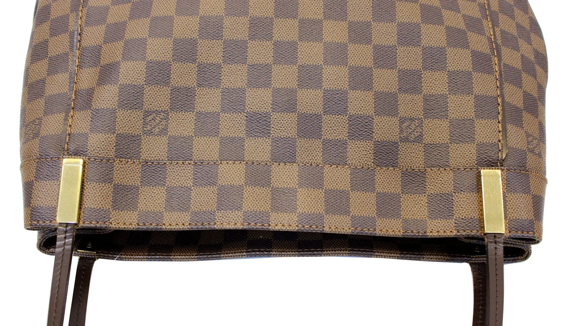 LOUIS VUITTON Damier Ebene Marylebone GM Shoulder Handbag
