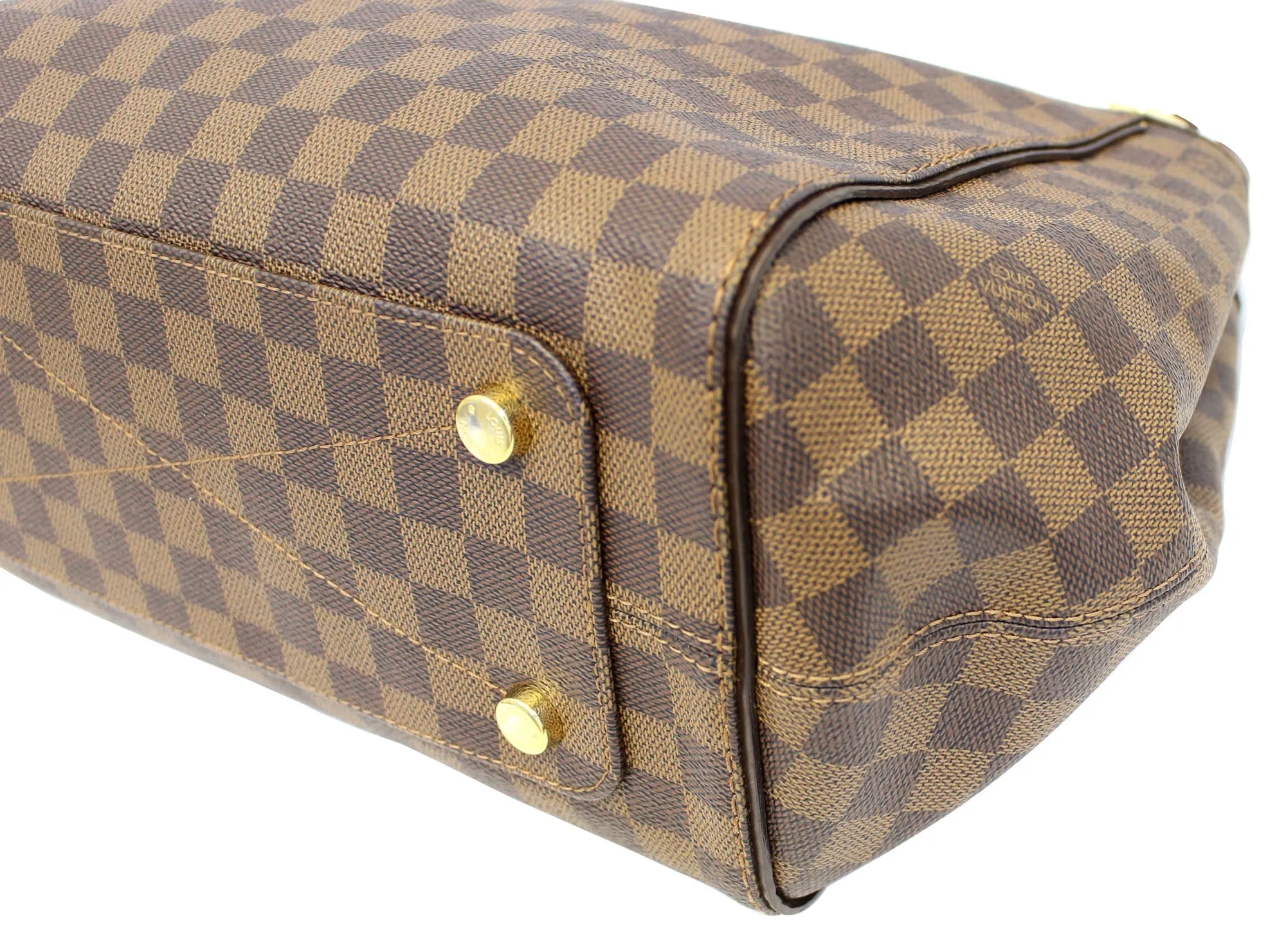 LOUIS VUITTON Damier Ebene Marylebone GM Shoulder Handbag