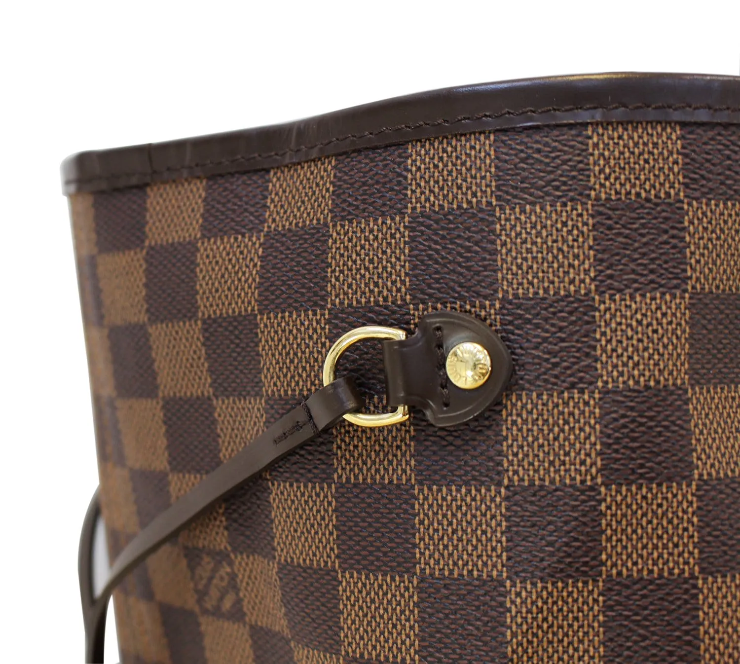 LOUIS VUITTON Damier Ebene Neverfull GM Tote Bag