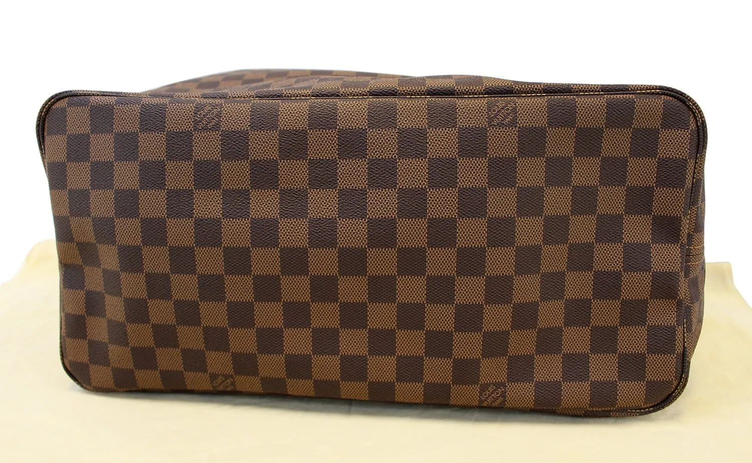 LOUIS VUITTON Damier Ebene Neverfull GM Tote Bag