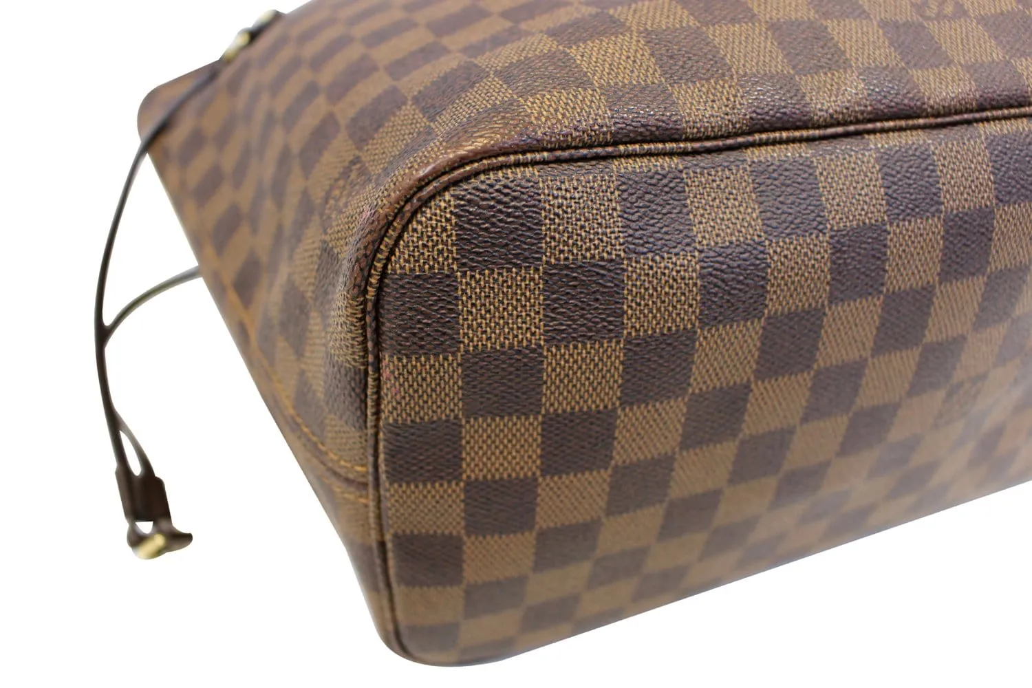 LOUIS VUITTON Damier Ebene Neverfull MM Shoulder Bag