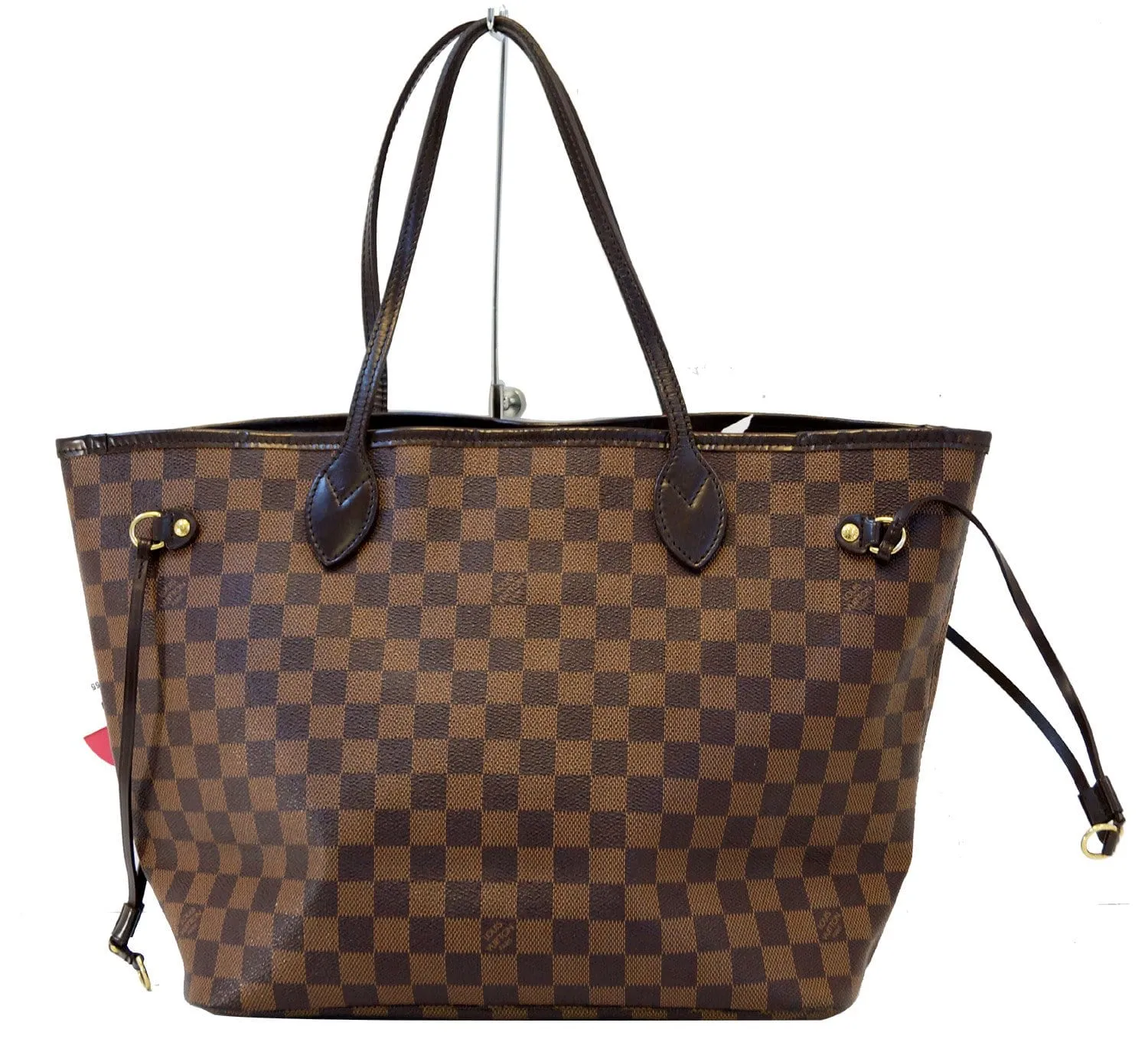 LOUIS VUITTON Damier Ebene Neverfull MM Shoulder Bag