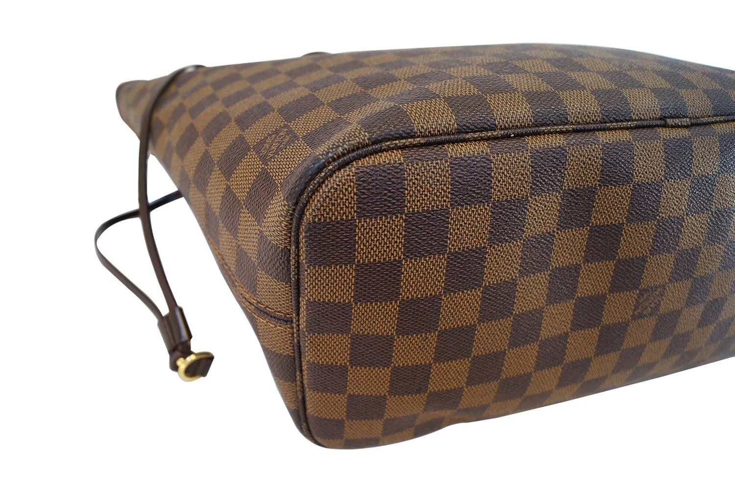 LOUIS VUITTON Damier Ebene Neverfull MM Shoulder Bag